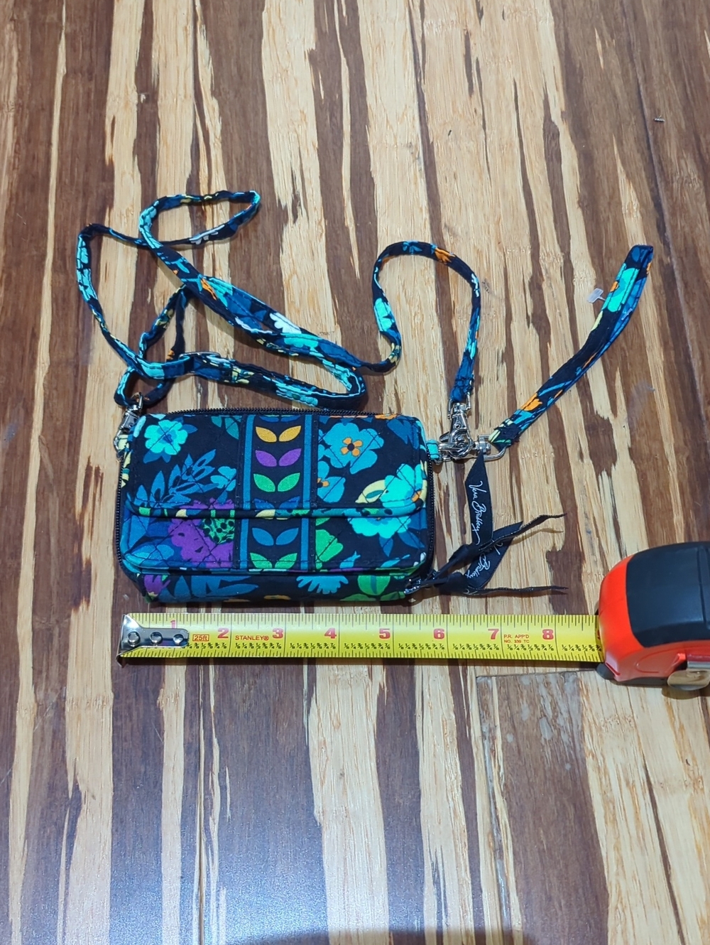 Vera Bradley Floral Crossbody Wallet Purse